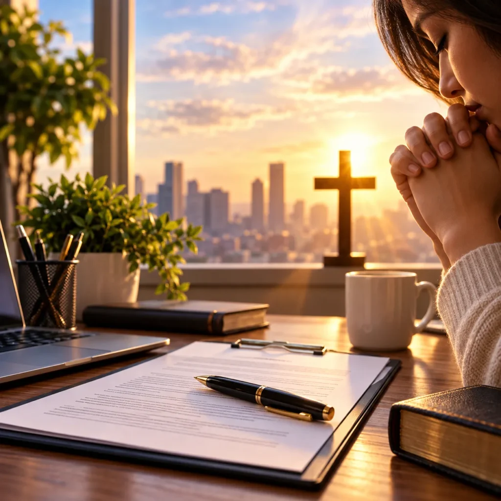 Oración por un contrato de trabajo estable